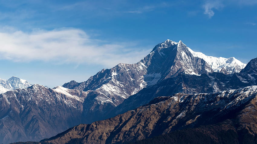 Tibet Himalayas Peaks, Tibet Landscape HD wallpaper