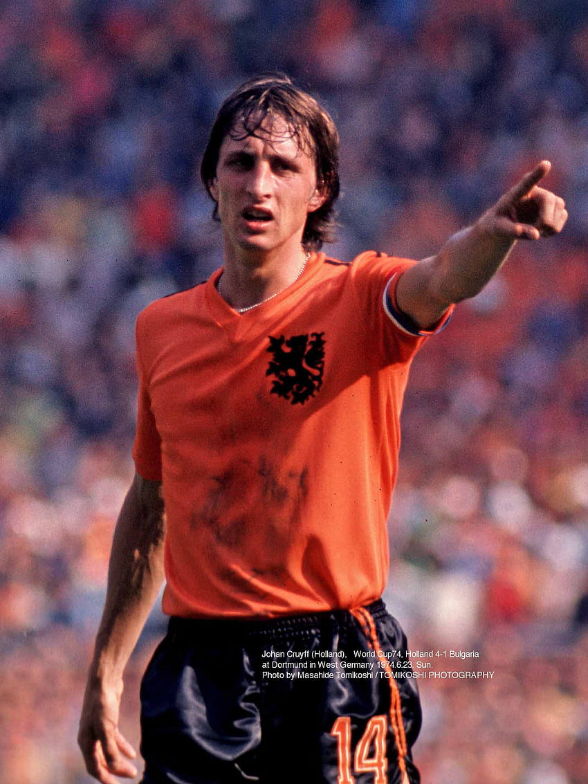 Johan Cruyff - en la página de la colección fondo de pantalla del teléfono