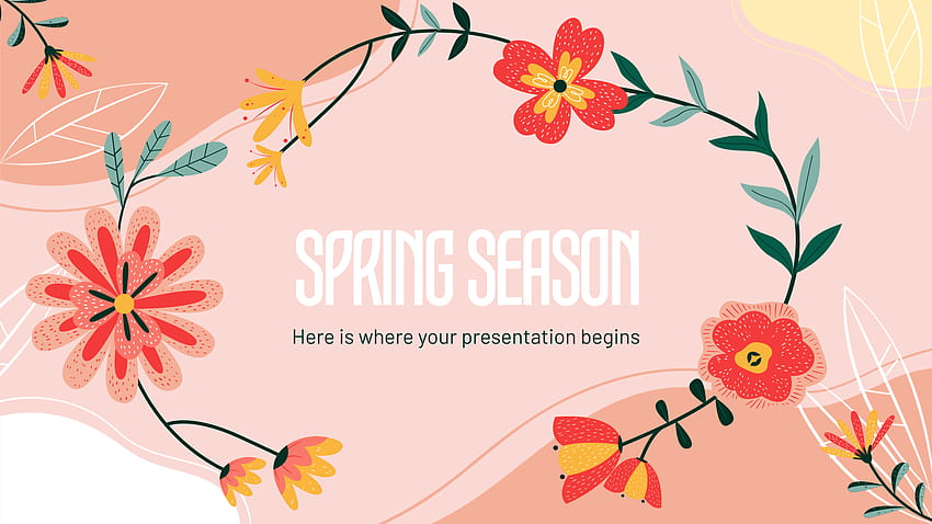 Nature Google Slides themes and PowerPoint templates, Aesthetic Flowers  Cartoons HD wallpaper | Pxfuel