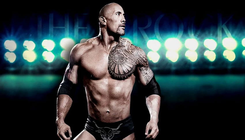 WWE The Rock - , WWE The Rock Background on Bat, Dwayne Johnson HD wallpaper