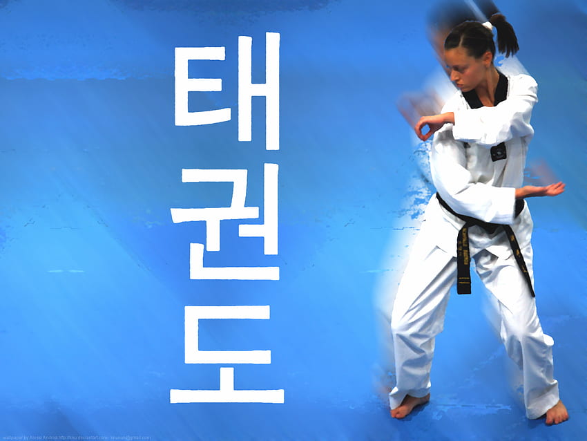 Taekwondo: Taekwondo, Sparring-Taekwondo HD-Hintergrundbild