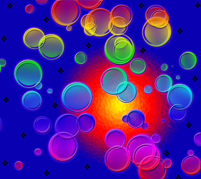 Burbujas Bebé, viento, colores, ensueño, burbujas fondo de pantalla