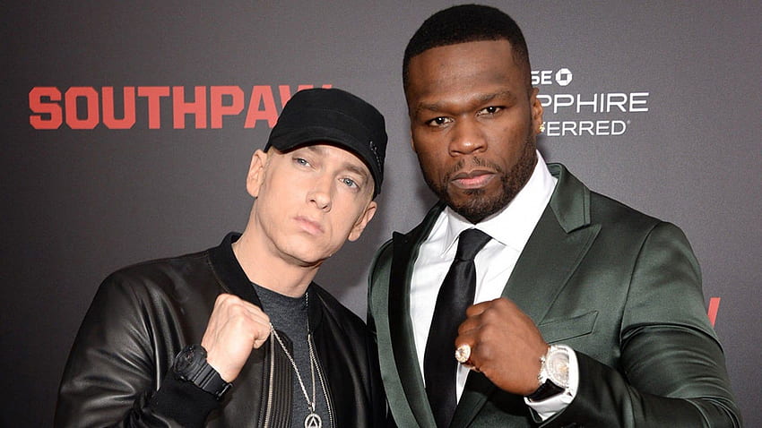 Eminem rapuje jedną ze zwrotek utworu „8 Mile” 50 Centa z okazji jego 42. urodzin – zobacz! Tapeta HD