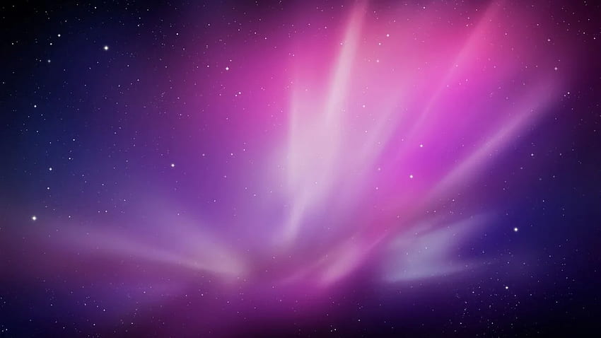 Purple, Violet, Aurora, Stock, Mac OS X, ,, Purple Space HD wallpaper