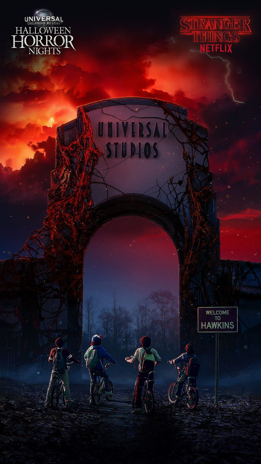 Universal Orlando Close Up Stranger Things Themed [] for your , Mobile & Tablet. Explore Universal Studios Hollywood . Universal Studios Hollywood , Universal Studios Hollywood, Hollywood Studios iPhone HD phone wallpaper