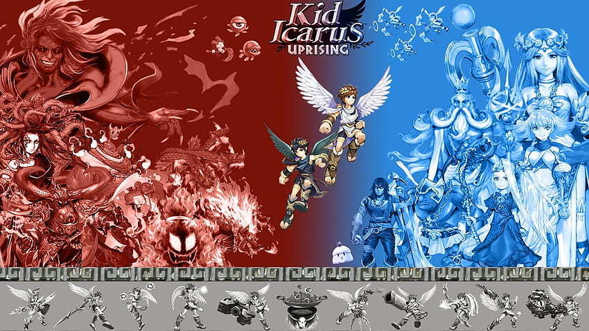 Kid Icarus: Uprising Custom Autor: Amilius Sylar, Pit of Kid Icarus Tapeta HD