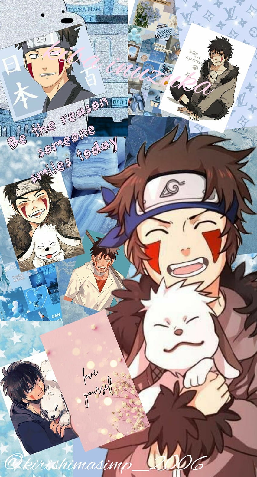 Kiba and Akamaru aesthetic anime friends naruto naruto shippuden  snow HD phone wallpaper  Peakpx