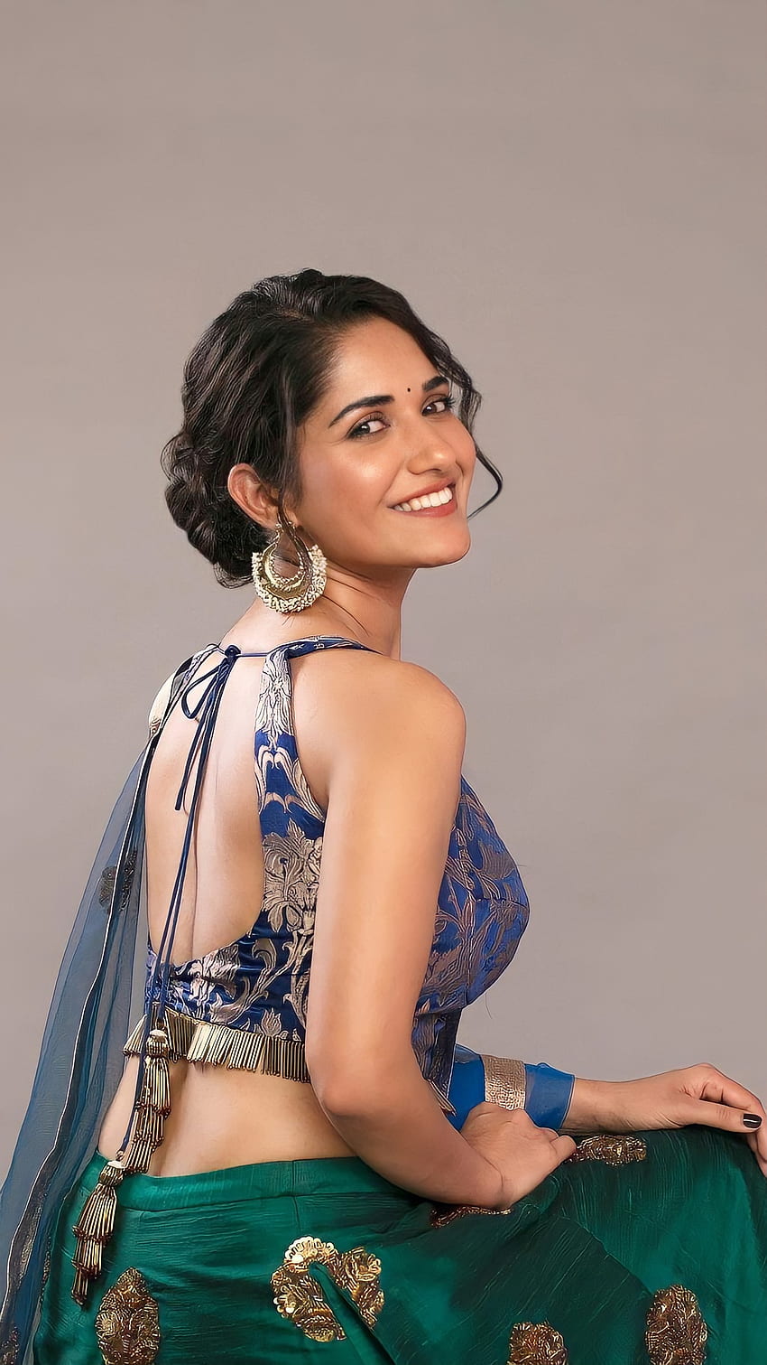 ruhani sarma, south actress, telugu actress HD phone wallpaper