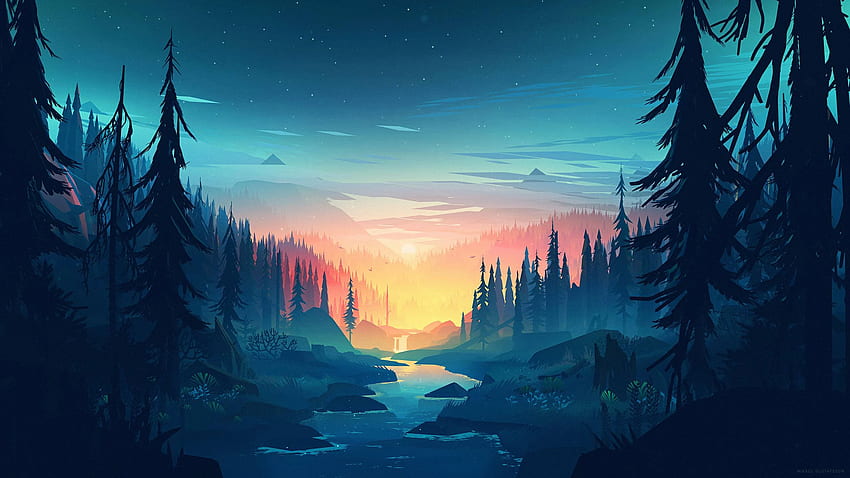 Sternental, das Tal HD-Hintergrundbild