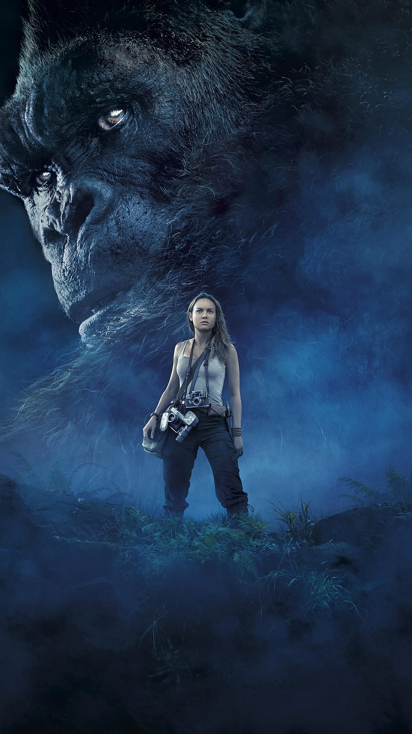 Kong : Skull Island (2017) Téléphone . Moviemania. Films sur l'île du crâne de Kong, film King Kong, île du crâne de King Kong, King Kong 3D Fond d'écran de téléphone HD