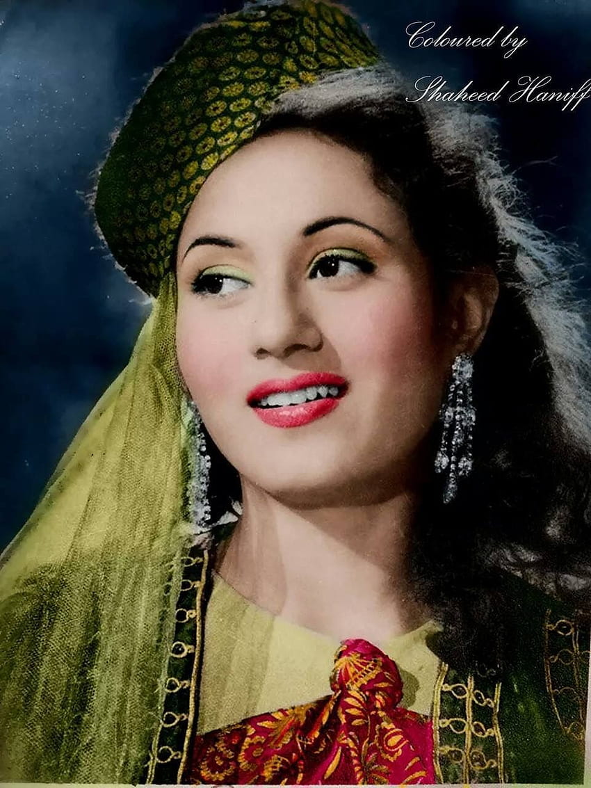 Bollywood vintage, Madhubala Fond d'écran de téléphone HD