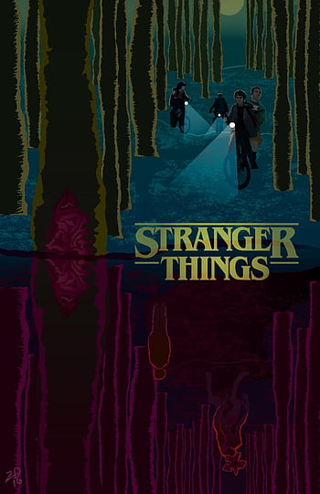 Stranger Things the Upside Down Mural Wallpaper  Hot Topic