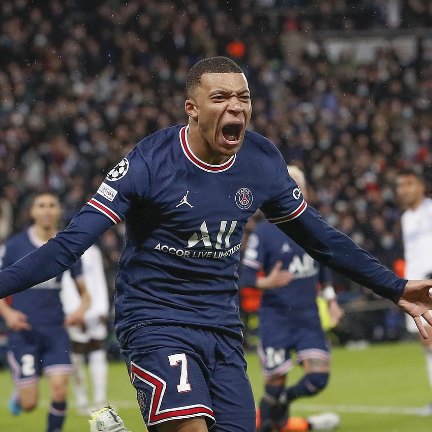 Woeful Real Madrid stats prove Kylian Mbappe and PSG deserved late winner - Daily Star, Kylian Mbappé Celebration HD phone wallpaper