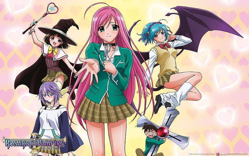 W - Anime Thread, Rosario + Vampire HD wallpaper | Pxfuel