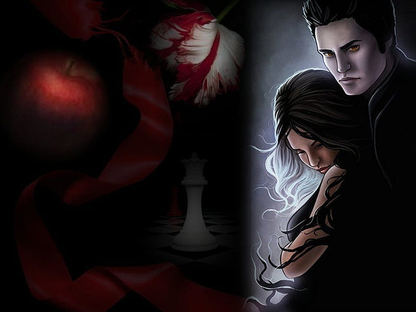Vampir Aşk fantezisi. Edward's Meadow: Hayran Çizimi: : Karakter . Karakter, Hayran sanatı, Vampir aşkı HD duvar kağıdı