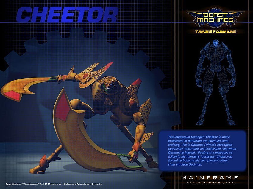 Cheetor - Beast Machines: Transformers. Beast machines, Transformers, Beast, Beast Wars HD wallpaper
