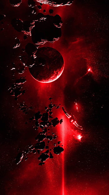 Red Space Wallpapers  Top Free Red Space Backgrounds  WallpaperAccess