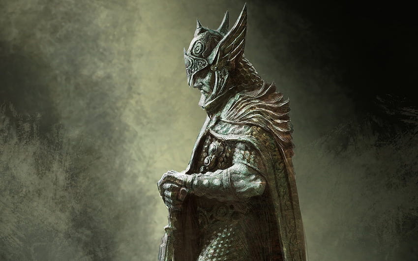 Ragnar Viking Illustration - Skyrim Talos HD wallpaper