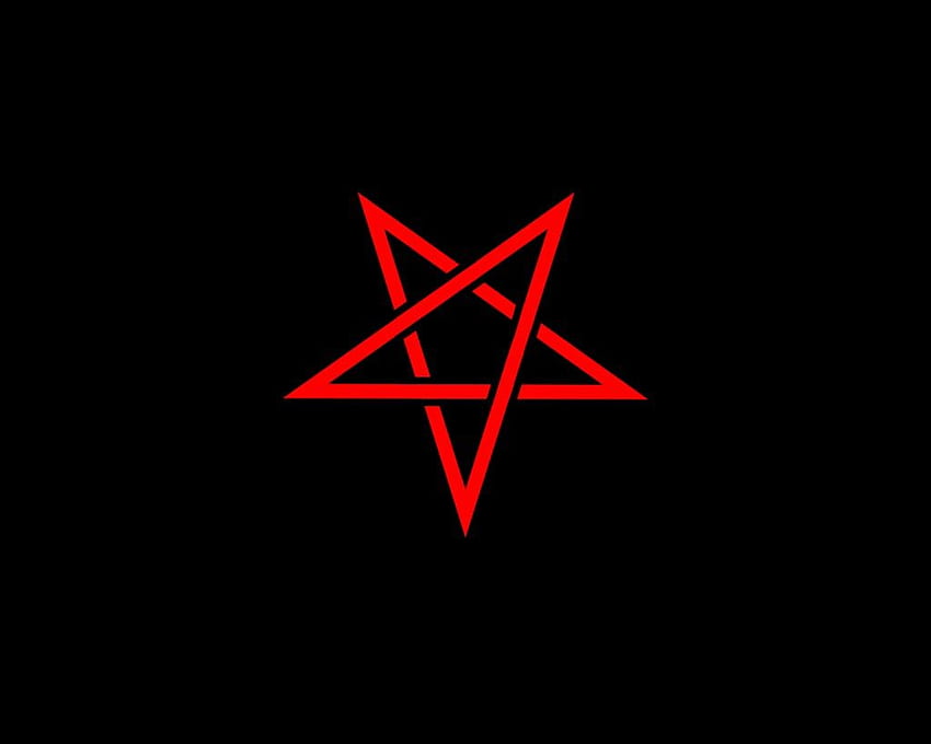 Pentagram Goth , Satanic art , Witchy , Satanic Star HD duvar kağıdı