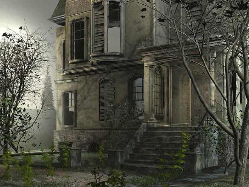 Ghost house HD wallpapers | Pxfuel
