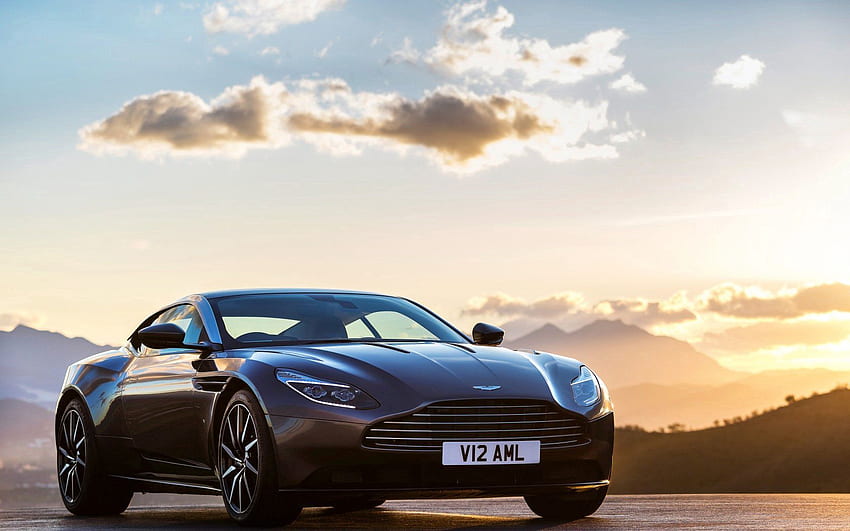 Aston Martin, samochody, widok z boku, db11 Tapeta HD
