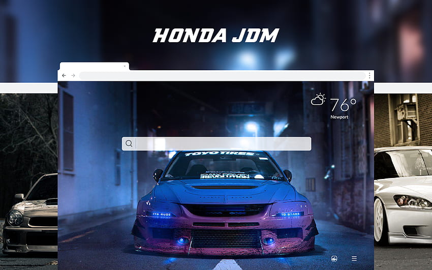 Honda JDM Cars Yeni Sekmesi - Microsoft Edge Eklentileri, JDM HD duvar kağıdı