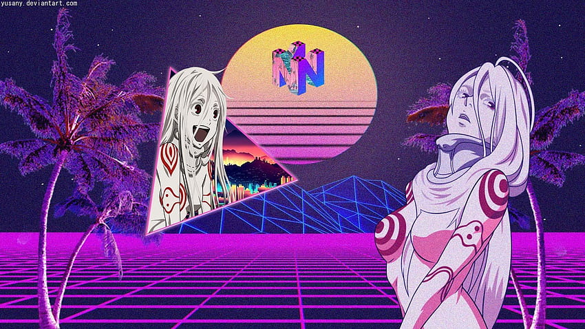 80s Synthwave Anime HD wallpaper | Pxfuel