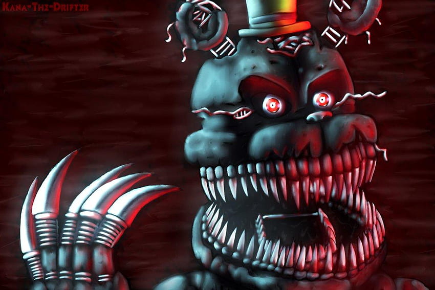 Nightmare Fnaf Drawings Fnaf Art Fnaf Wallpapers Nightmare Fnaf Fanart