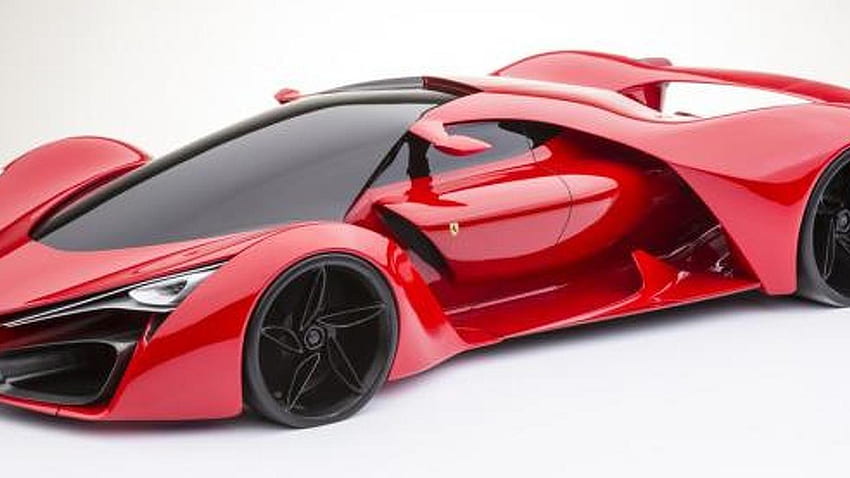 Future Ferrari flagship F80 supercar rendered, comes from outer space ...