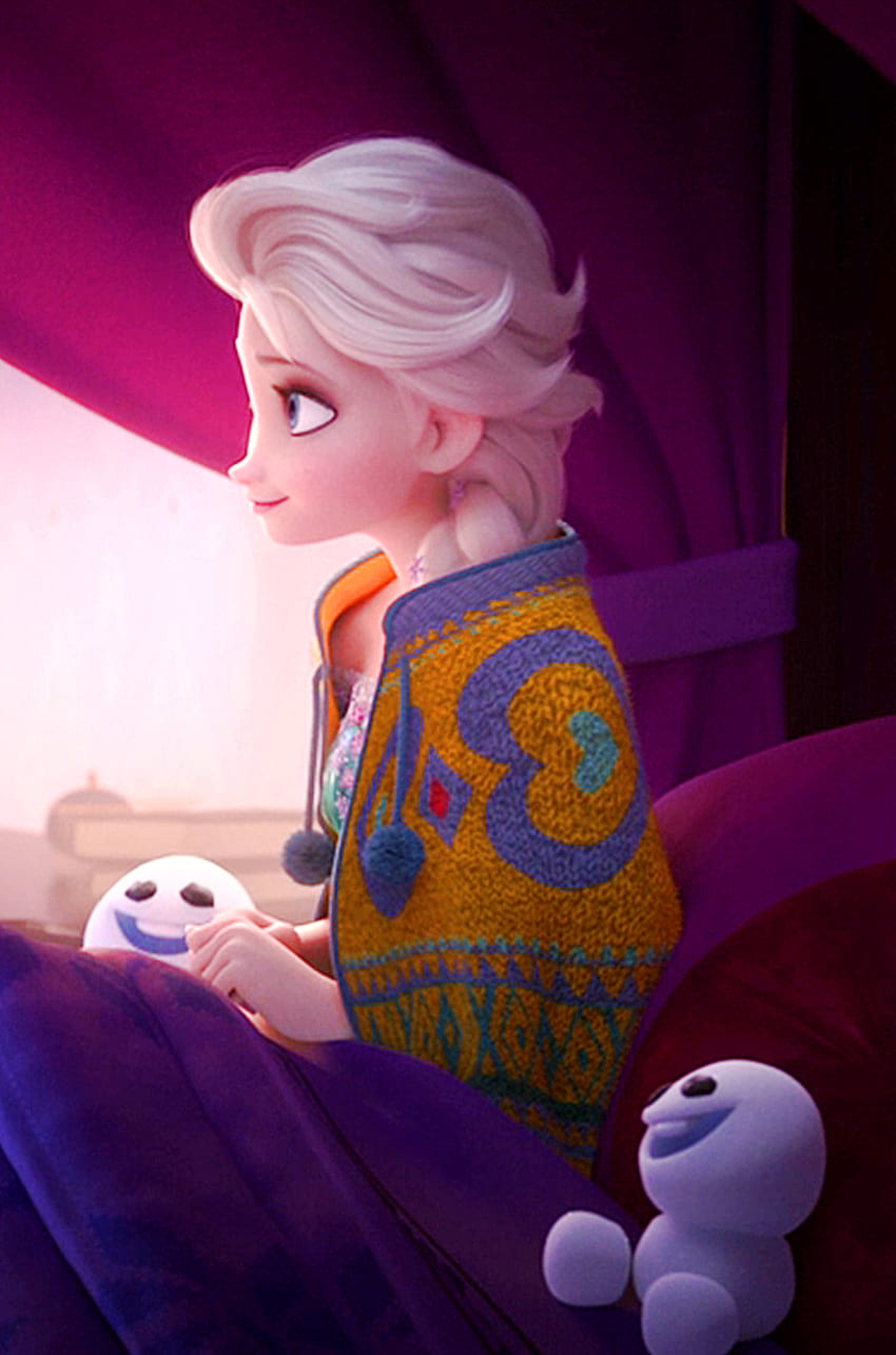 Frozen Fever Elsa Phone, Cute Frozen HD phone wallpaper