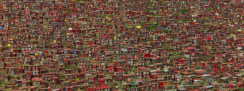 Houses In Tibet, Dwellings, Tibet, Houses HD wallpaper
