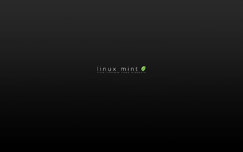 Linux Mint Background. Funny, Black Linux HD wallpaper