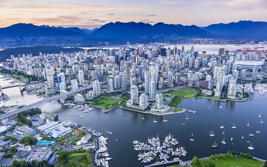 Canada Vancouver city Gallery, Vancouver Skyline HD wallpaper