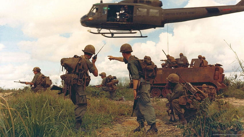 Guerra de Vietnam, Veterano de Vietnam fondo de pantalla