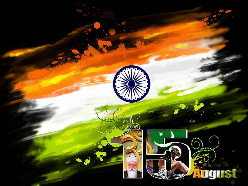Indian flag for indian unit - Indian independence day HD wallpaper