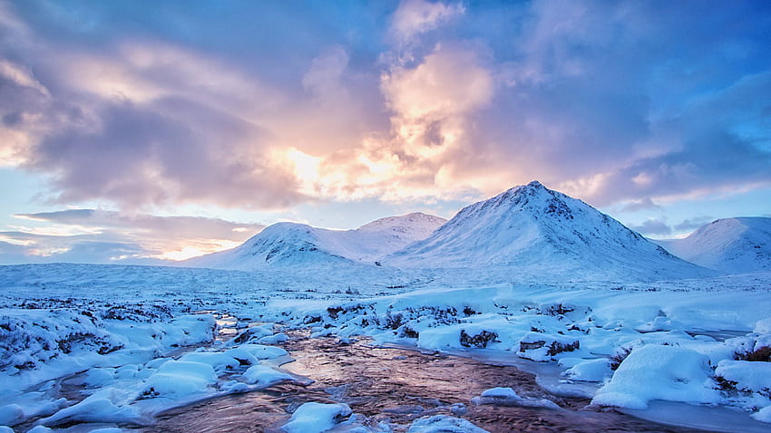 美しい風景、北極の風景 高画質の壁紙
