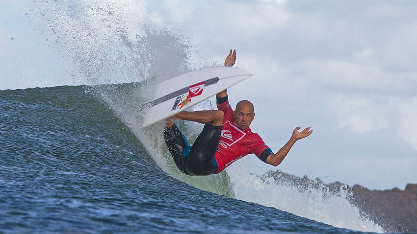 Allan Silva sur Kelly Slater, la grande légende du surf et Pro Surfing Fond d'écran HD