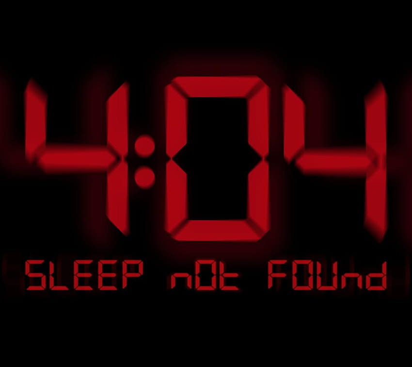 Kesalahan - Tidur tidak ditemukan, 404 Tidak Ditemukan Wallpaper HD