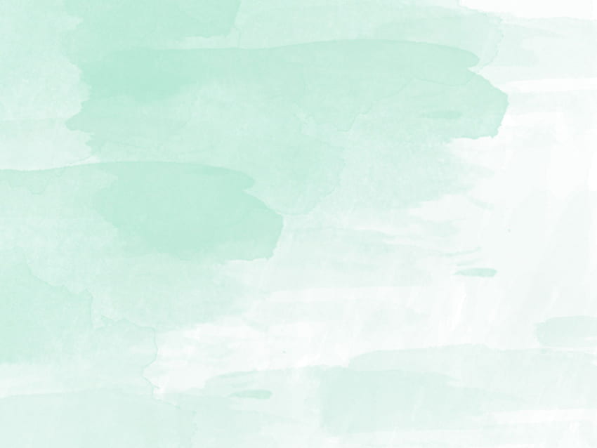 Pastell mintgrüner Hintergrund ästhetisch, ästhetische Blätter HD-Hintergrundbild