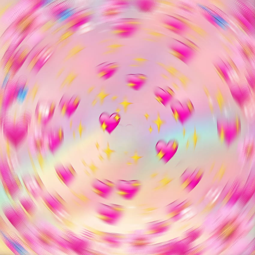 Hintergrund für Bearbeitungen, Herz Emoji HD-Handy-Hintergrundbild