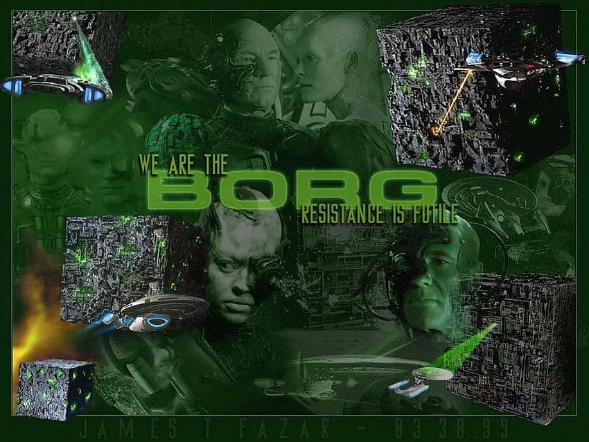 Borg , borg, séries télévisées, star trek, fantasy Fond d'écran HD