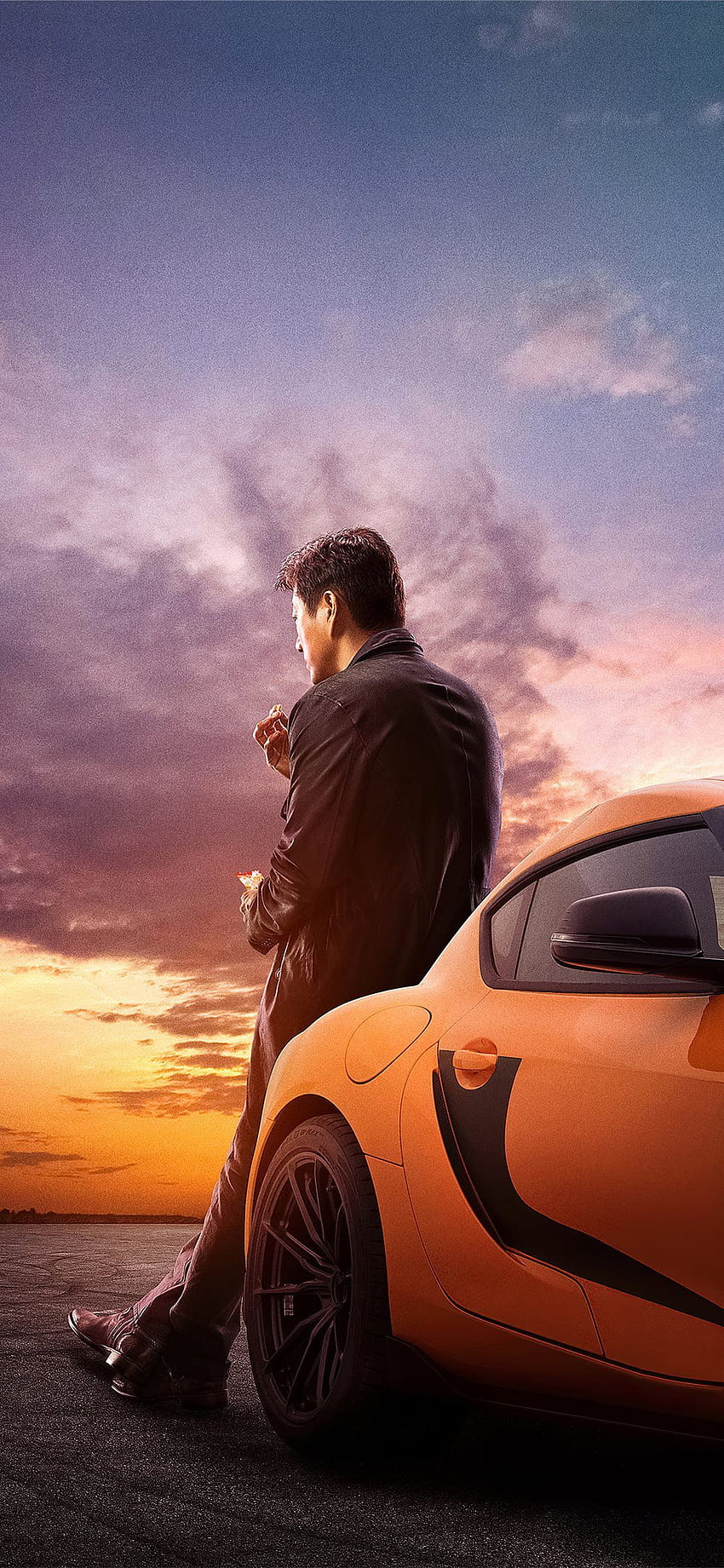 Han in Fast and Furious 9 2020 Film HD-Handy-Hintergrundbild