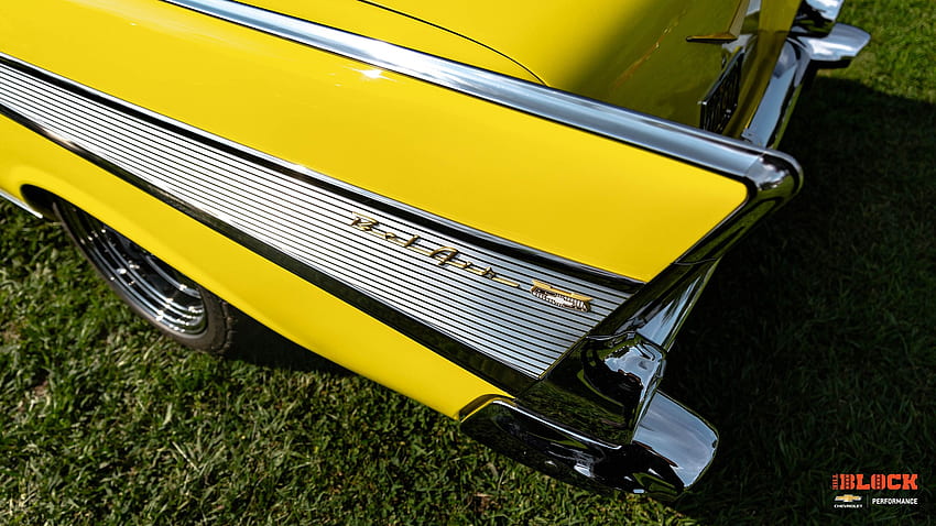 Wednesday: 1957 Chevy Bel Air Tailfins HD Wallpaper | Pxfuel