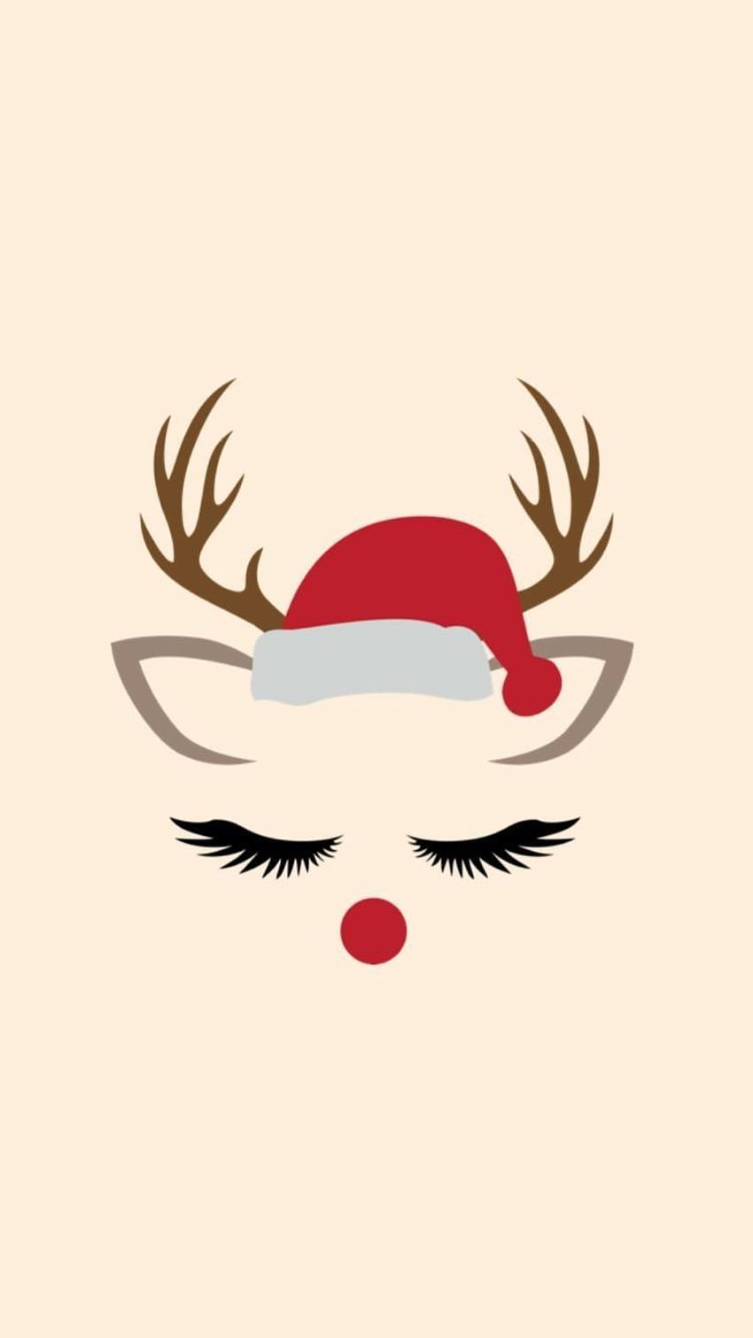Reindeer Merry Christmas Iphone Wallpaper For Iphone  Imágenes españoles