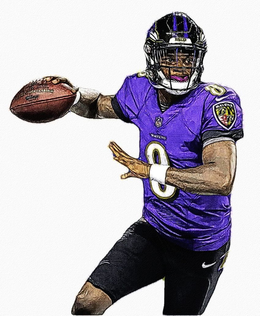 Lamar Jackson Baltimore Ravens HD Phone Wallpaper | Pxfuel