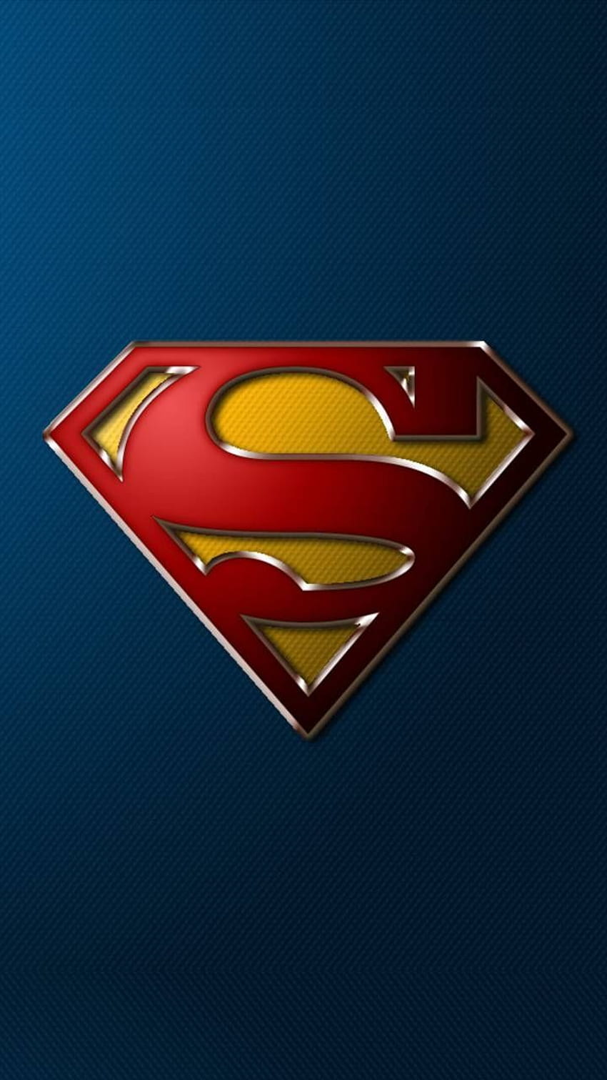 スーパーマンのロゴ。 スーパーマン、スーパーマン アート、スーパーマン XR HD電話の壁紙