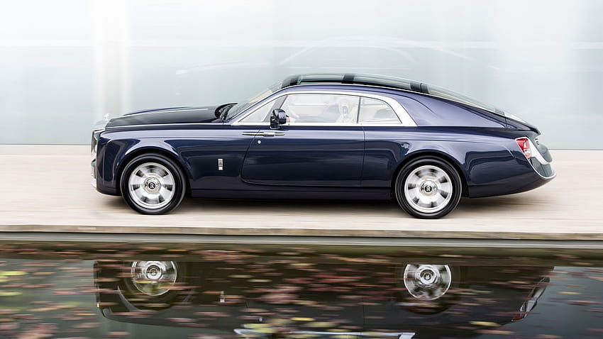 Rolls Royce Custom สร้างรถคูเป้ที่งดงามคันนี้เพื่อความลึกลับ Rolls Royce Sweptail วอลล์เปเปอร์ HD