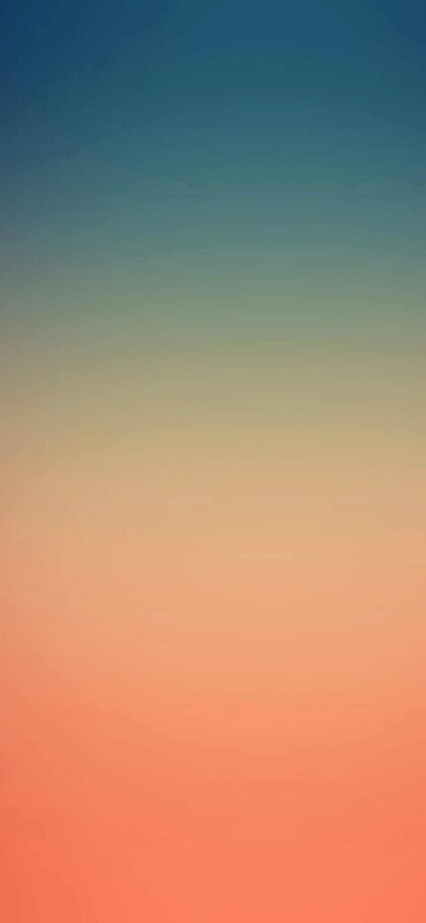 iPhone11 . gradasi blur malam oranye biru wallpaper ponsel HD