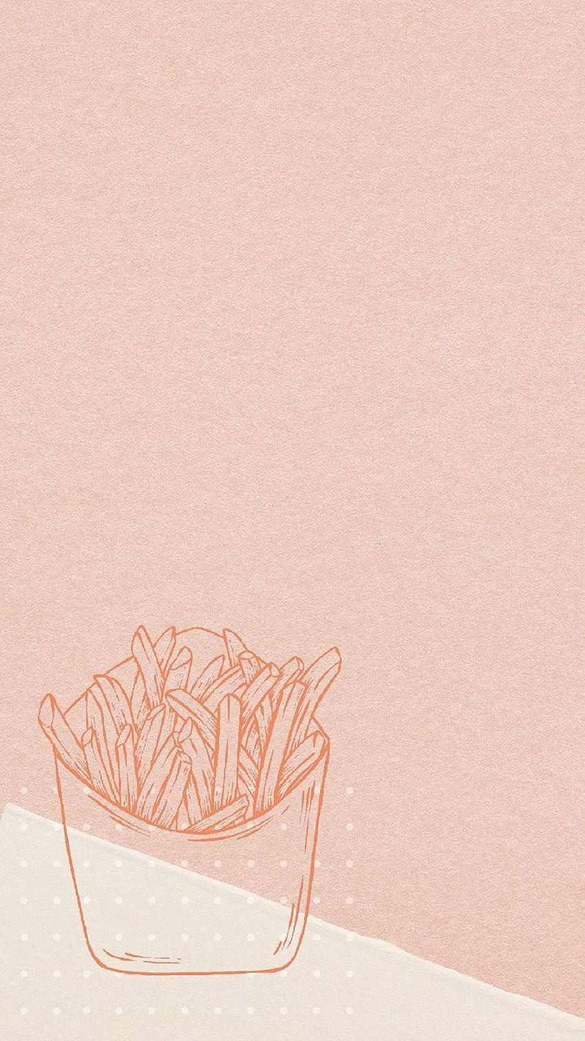 Templates, Cute French Fries HD phone wallpaper