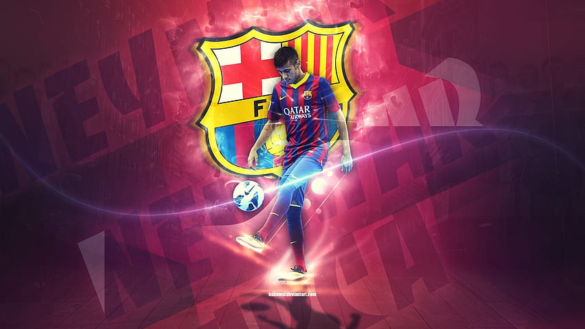 Barcelona Neymar, Neymar FC Barcelona fondo de pantalla